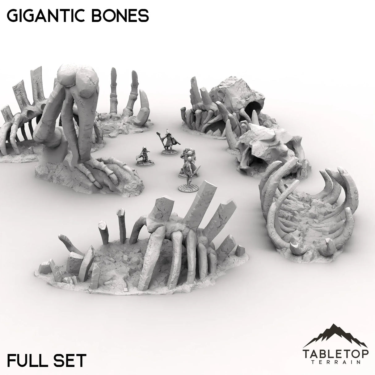 Tabletop Terrain Terrain Gigantic Bones