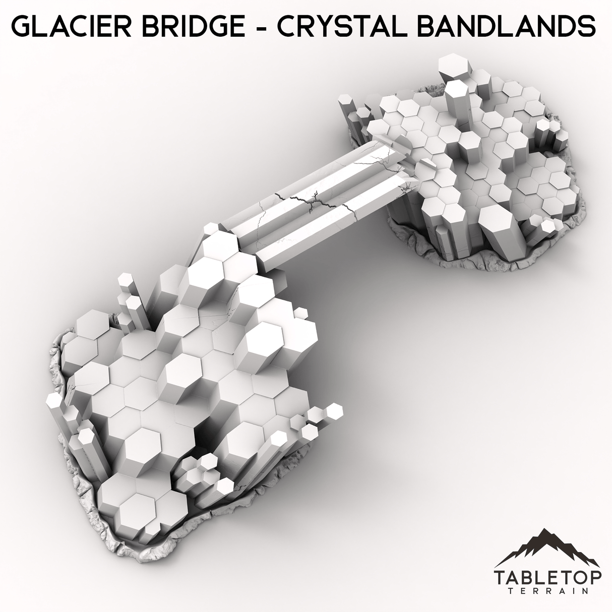 Tabletop Terrain Terrain Glacier Bridge - Crystal Bandlands