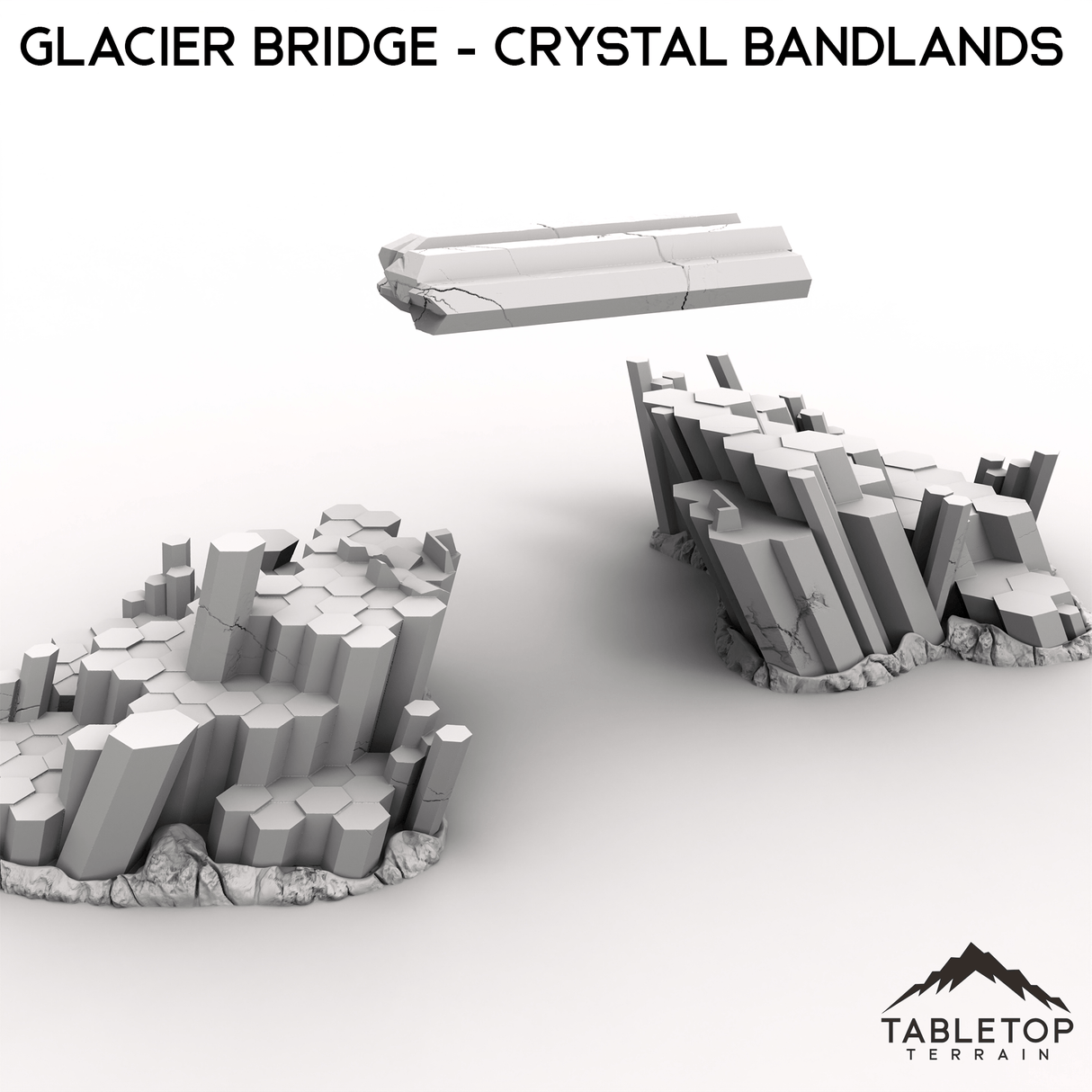 Tabletop Terrain Terrain Glacier Bridge - Crystal Bandlands