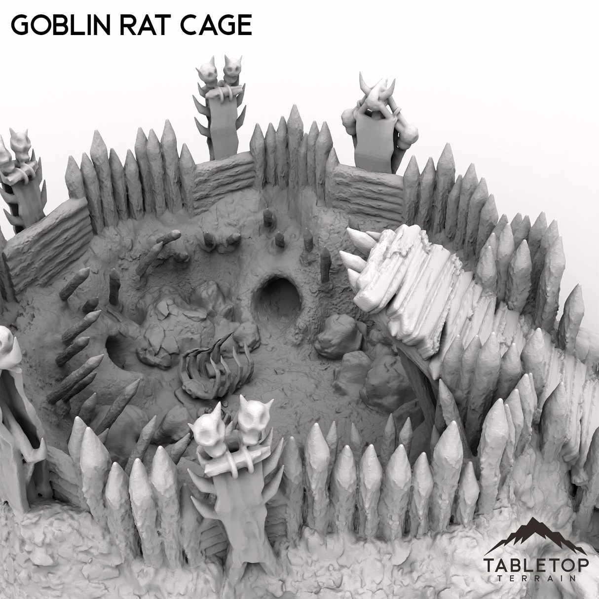 Tabletop Terrain Terrain Goblin Rat Cage