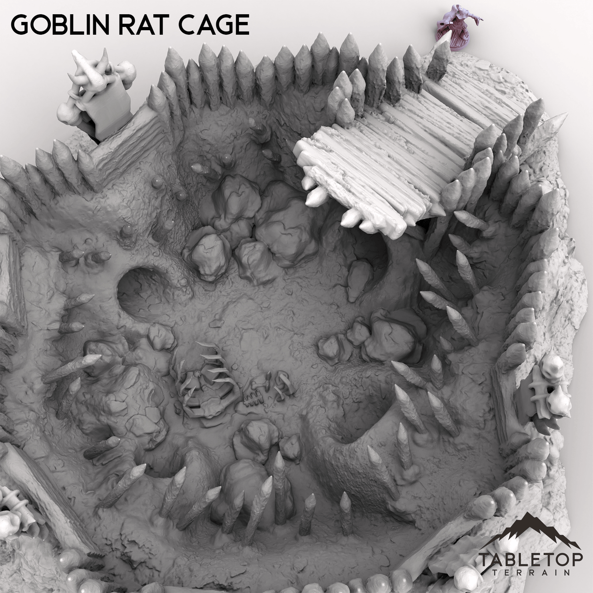 Tabletop Terrain Terrain Goblin Rat Cage