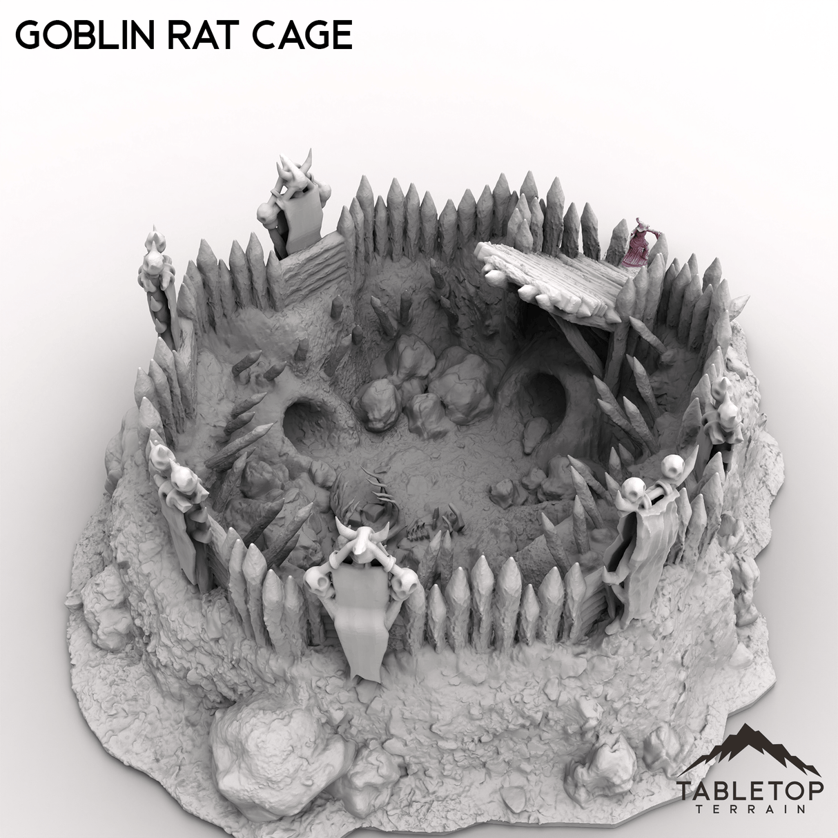 Tabletop Terrain Terrain Goblin Rat Cage