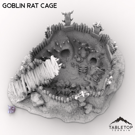 Tabletop Terrain Terrain Goblin Rat Cage