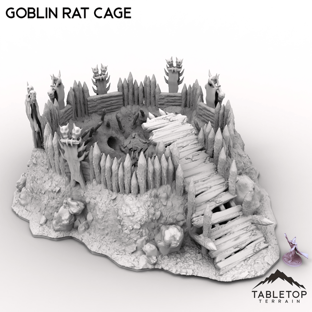 Tabletop Terrain Terrain Goblin Rat Cage