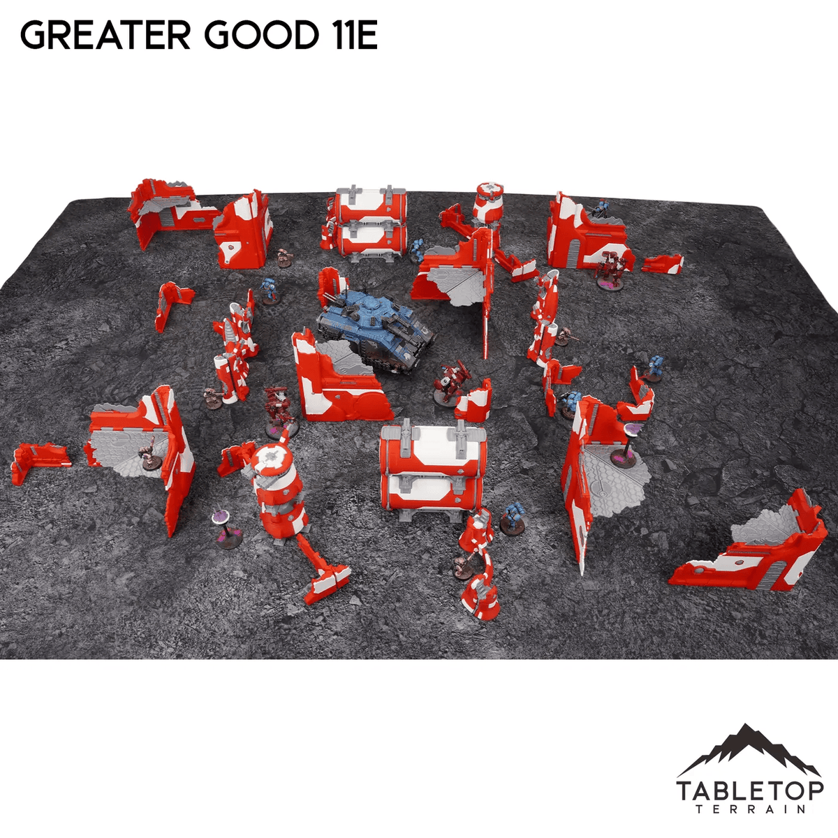 Tabletop Terrain Terrain Greater Good 11e Foldable Tournament Terrain
