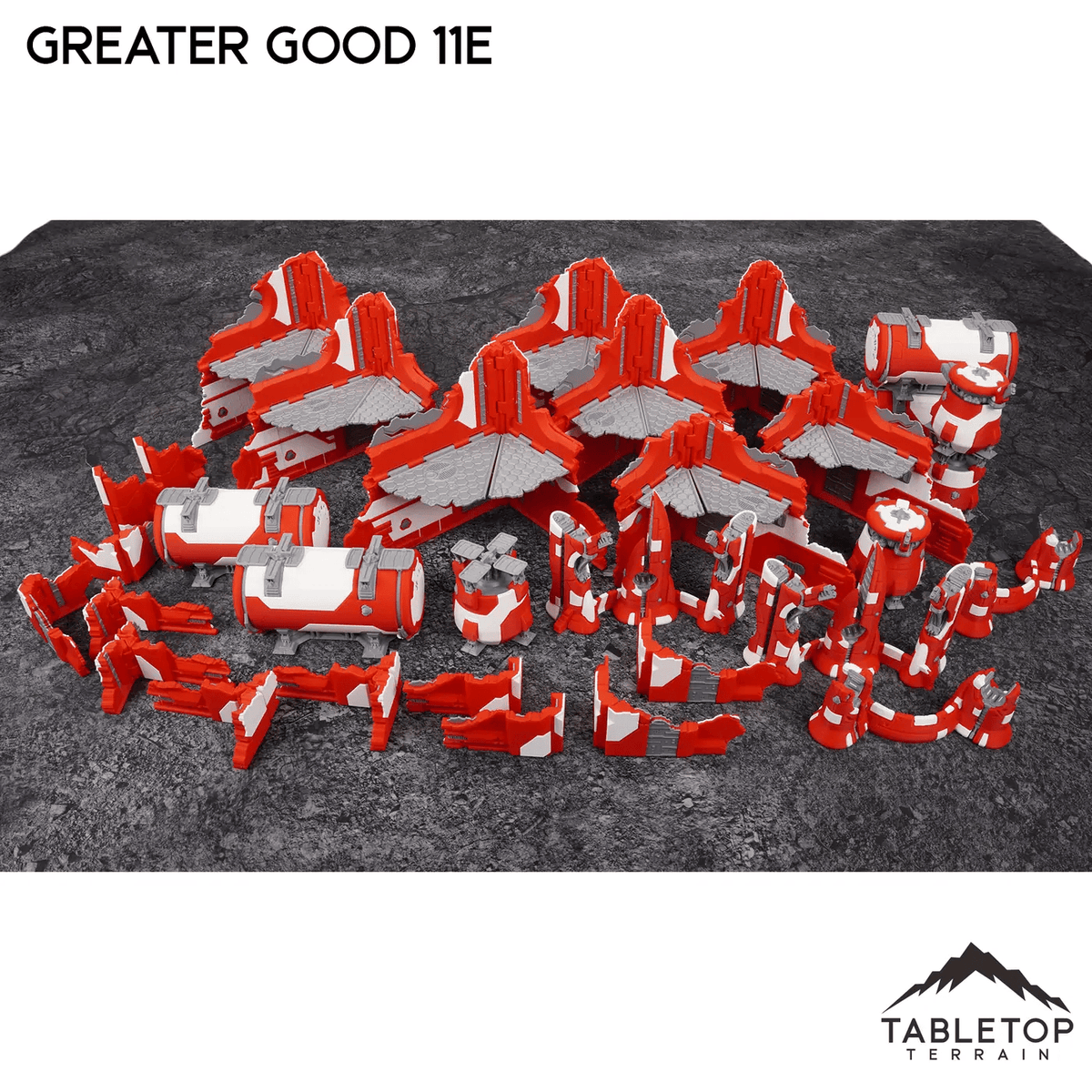 Tabletop Terrain Terrain Greater Good 11e Foldable Tournament Terrain