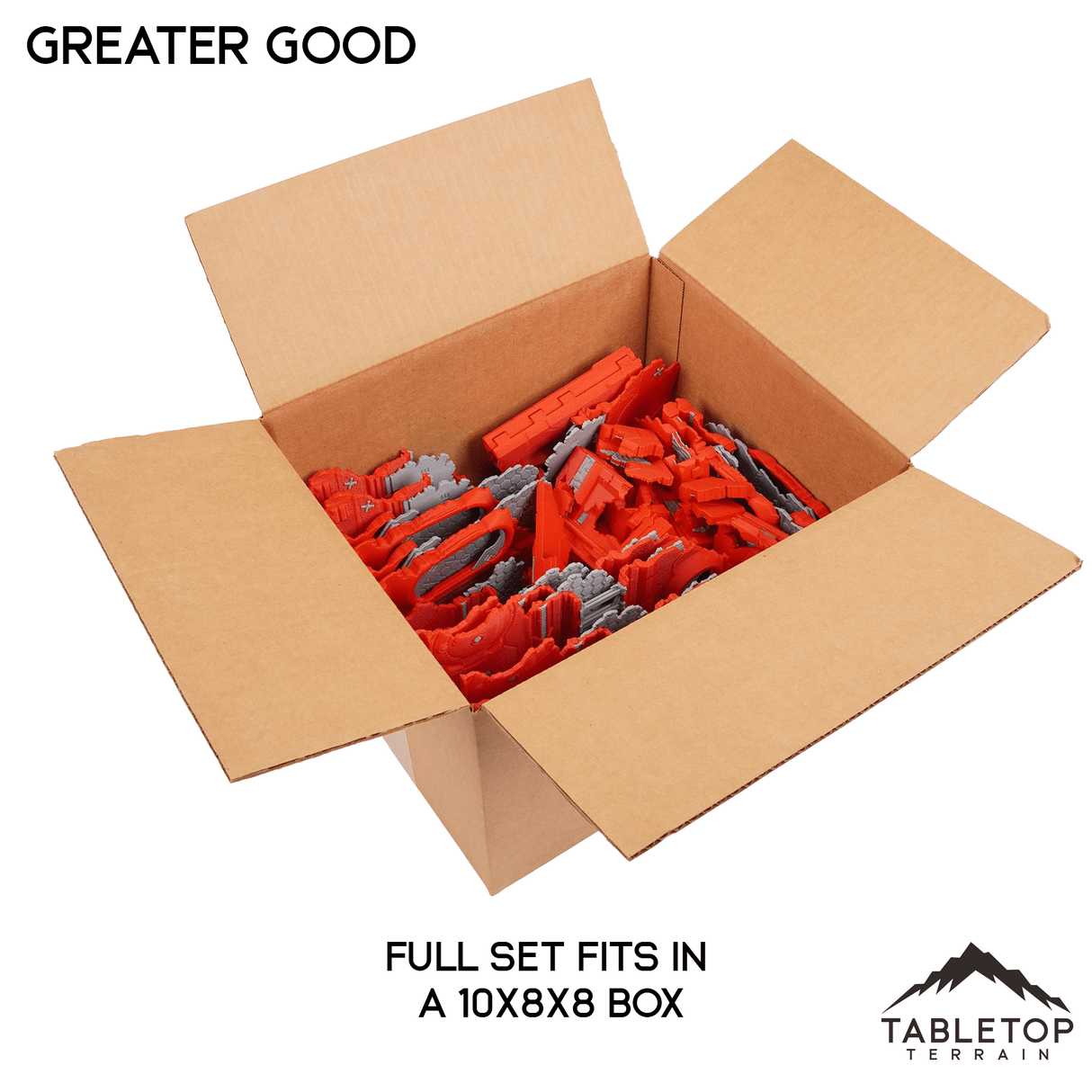 Tabletop Terrain Terrain Greater Good Foldable Multicolor 10e Tournament Terrain