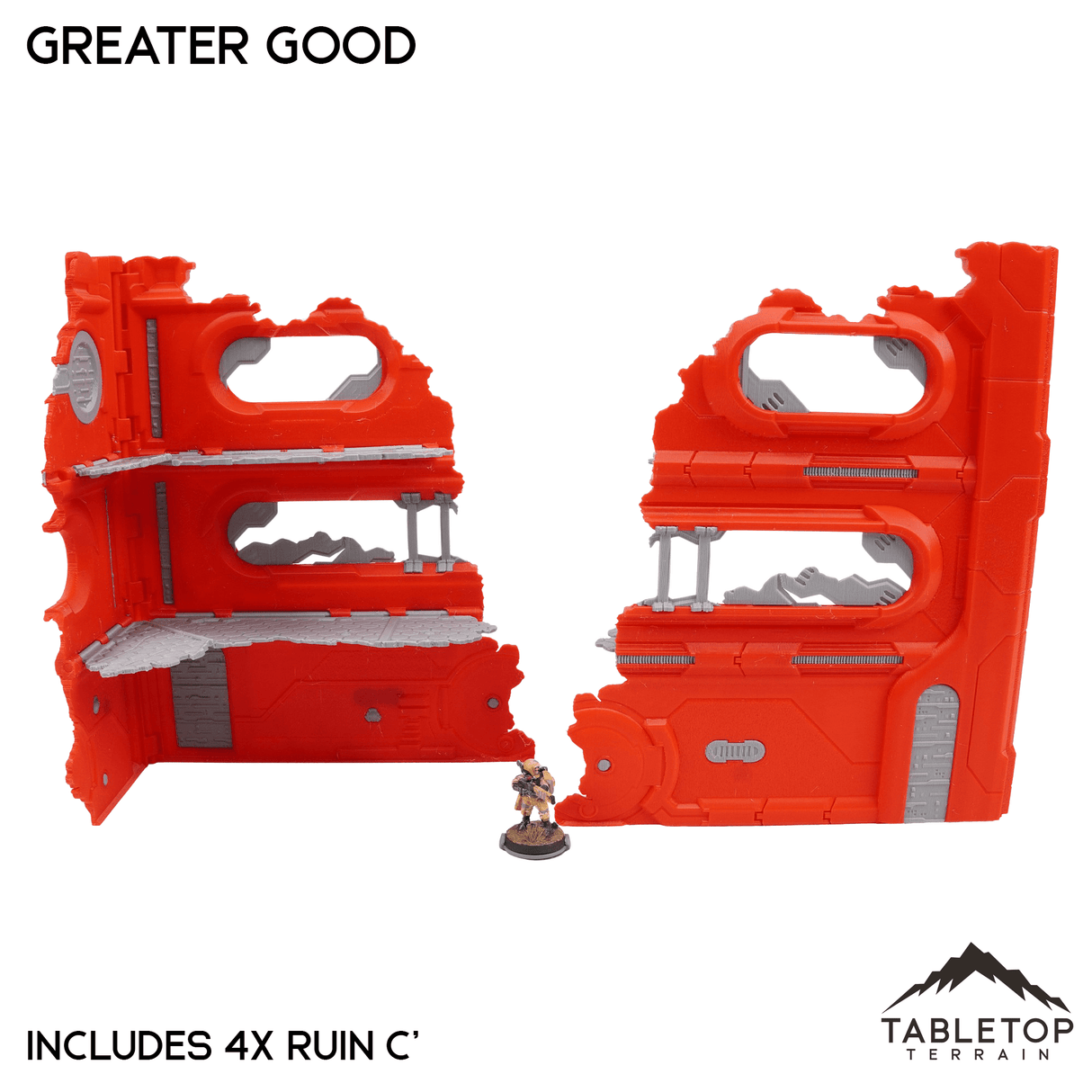 Tabletop Terrain Terrain Greater Good Foldable Multicolor 10e Tournament Terrain