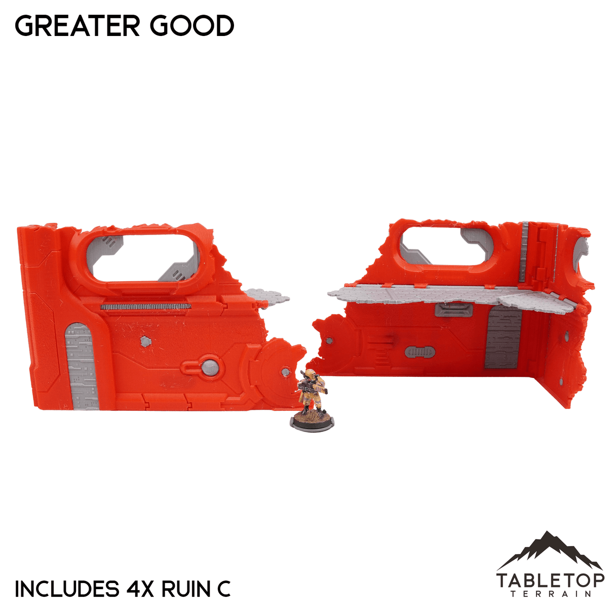 Tabletop Terrain Terrain Greater Good Foldable Multicolor 10e Tournament Terrain