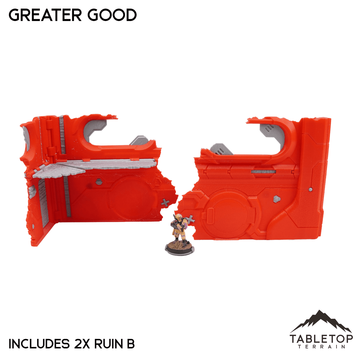 Tabletop Terrain Terrain Greater Good Foldable Multicolor 10e Tournament Terrain