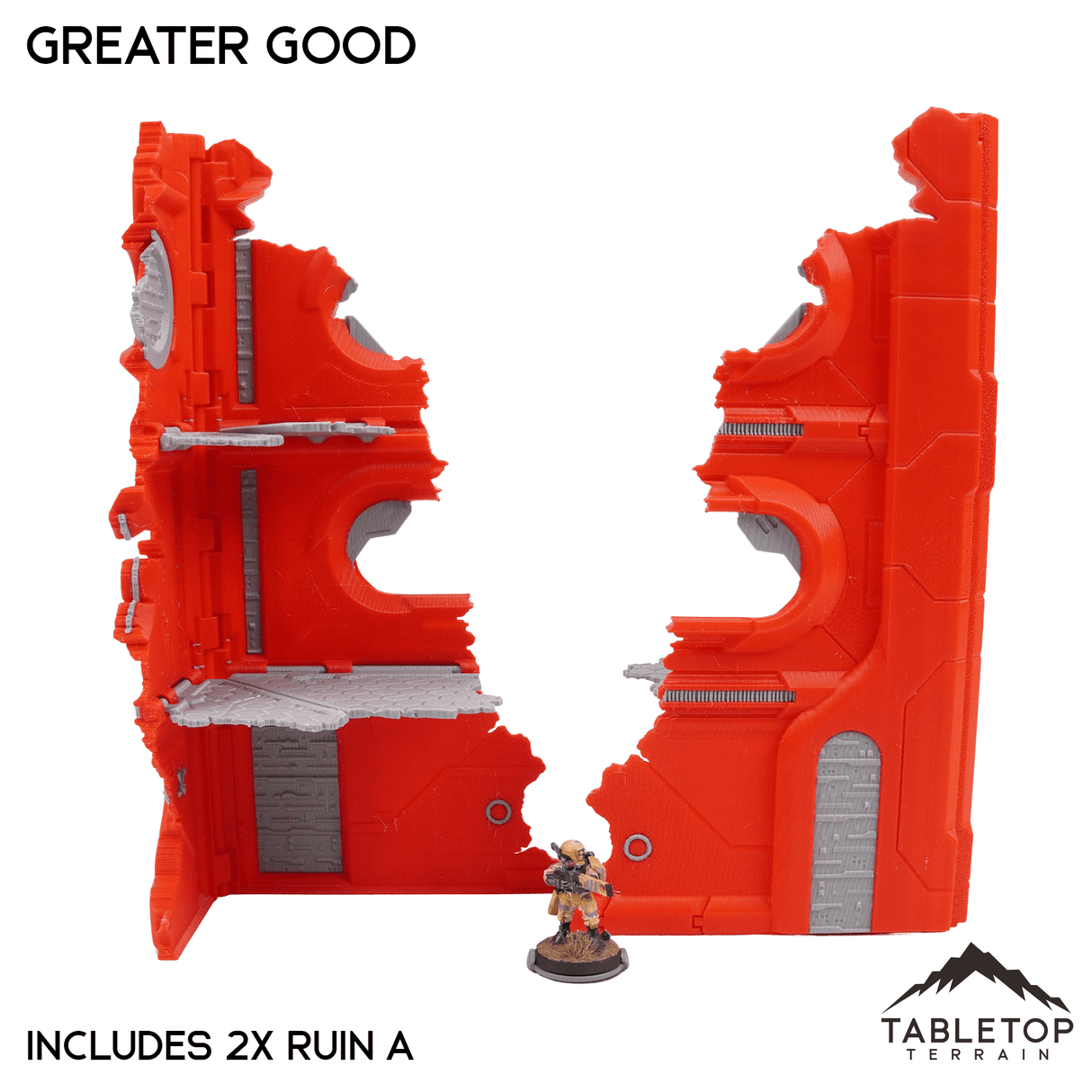 Tabletop Terrain Terrain Greater Good Foldable Multicolor 10e Tournament Terrain