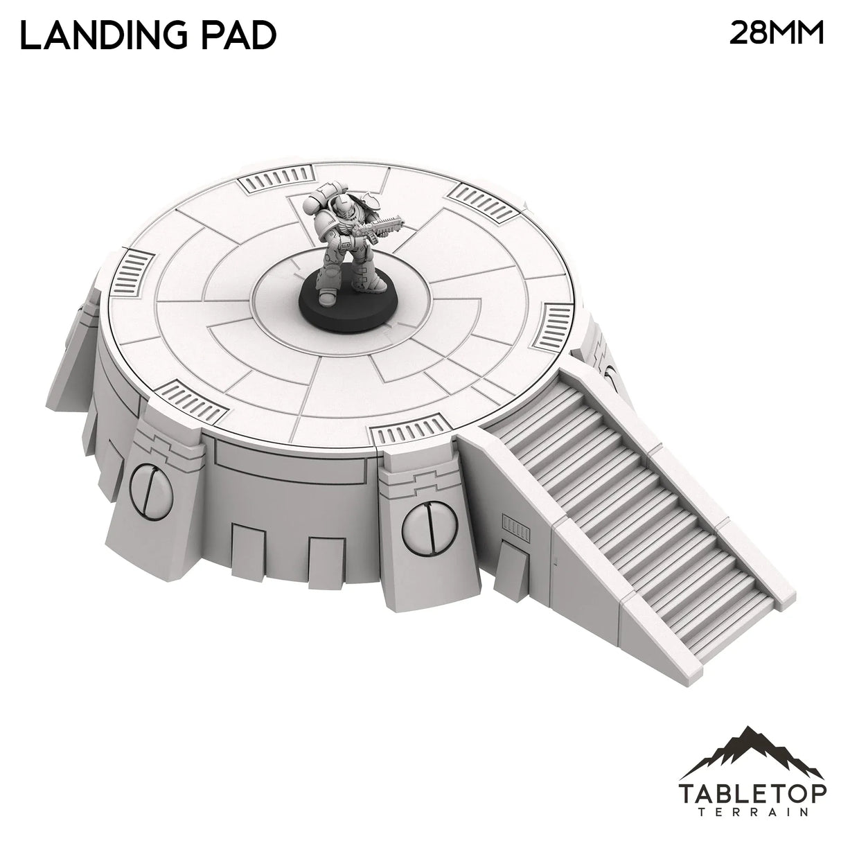 Tabletop Terrain Terrain Greater Good Landing Pad 1
