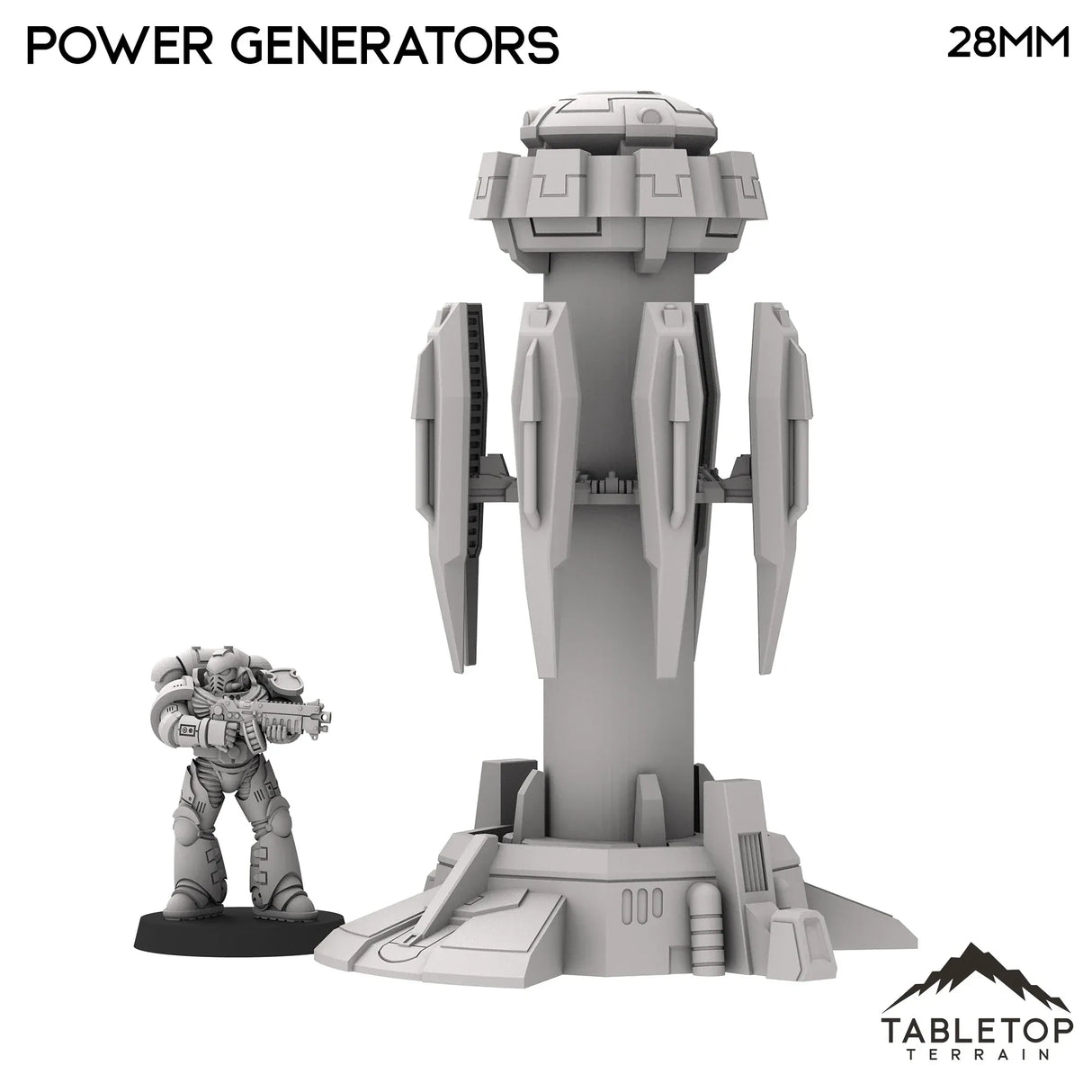 Tabletop Terrain Terrain Greater Good Power Generator