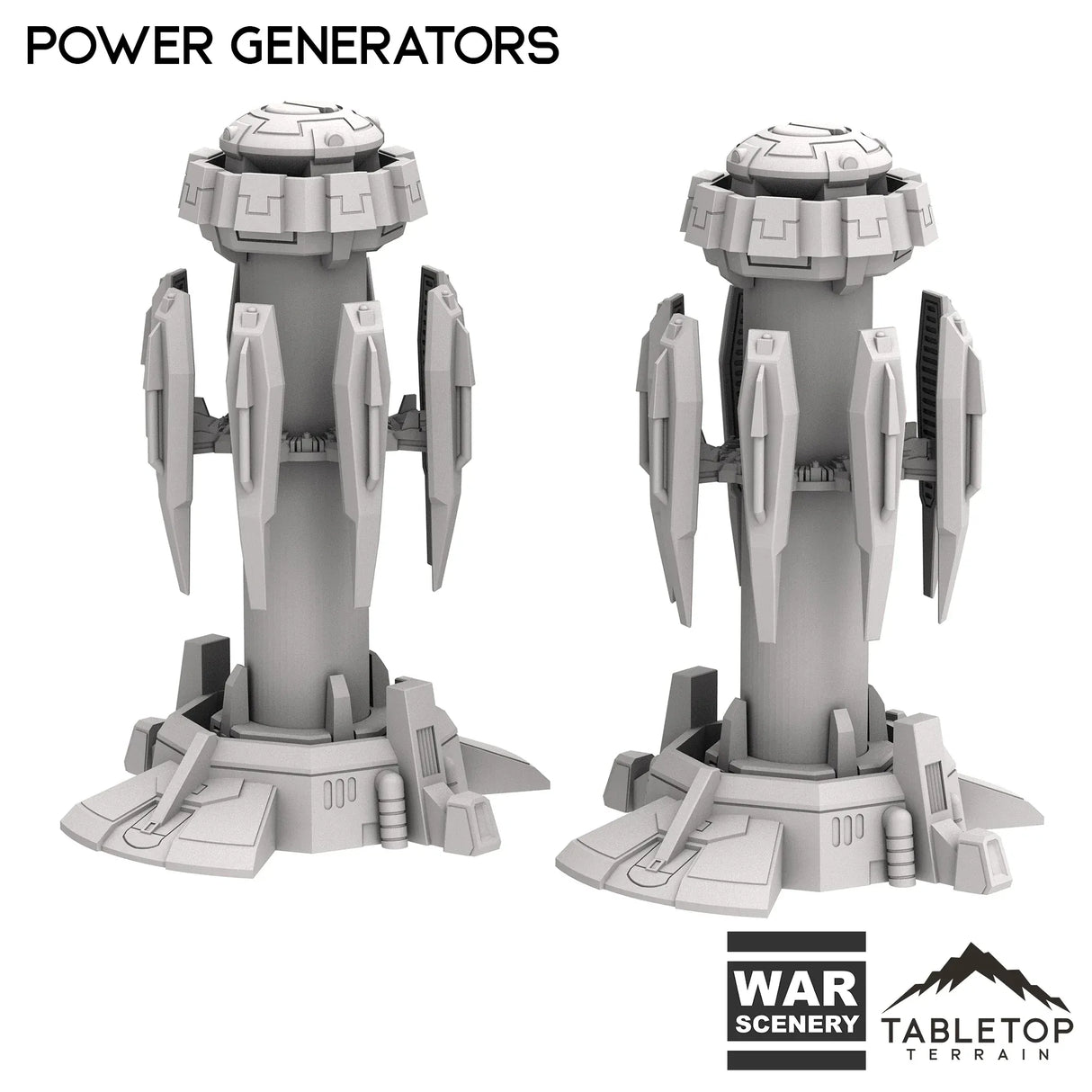 Tabletop Terrain Terrain Greater Good Power Generator