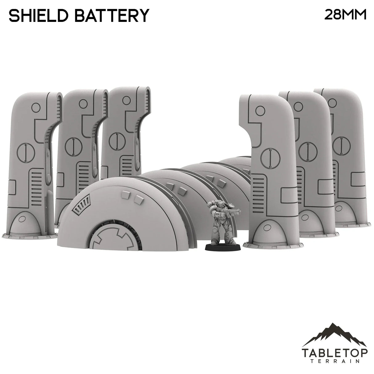 Tabletop Terrain Terrain Greater Good Shield Battery