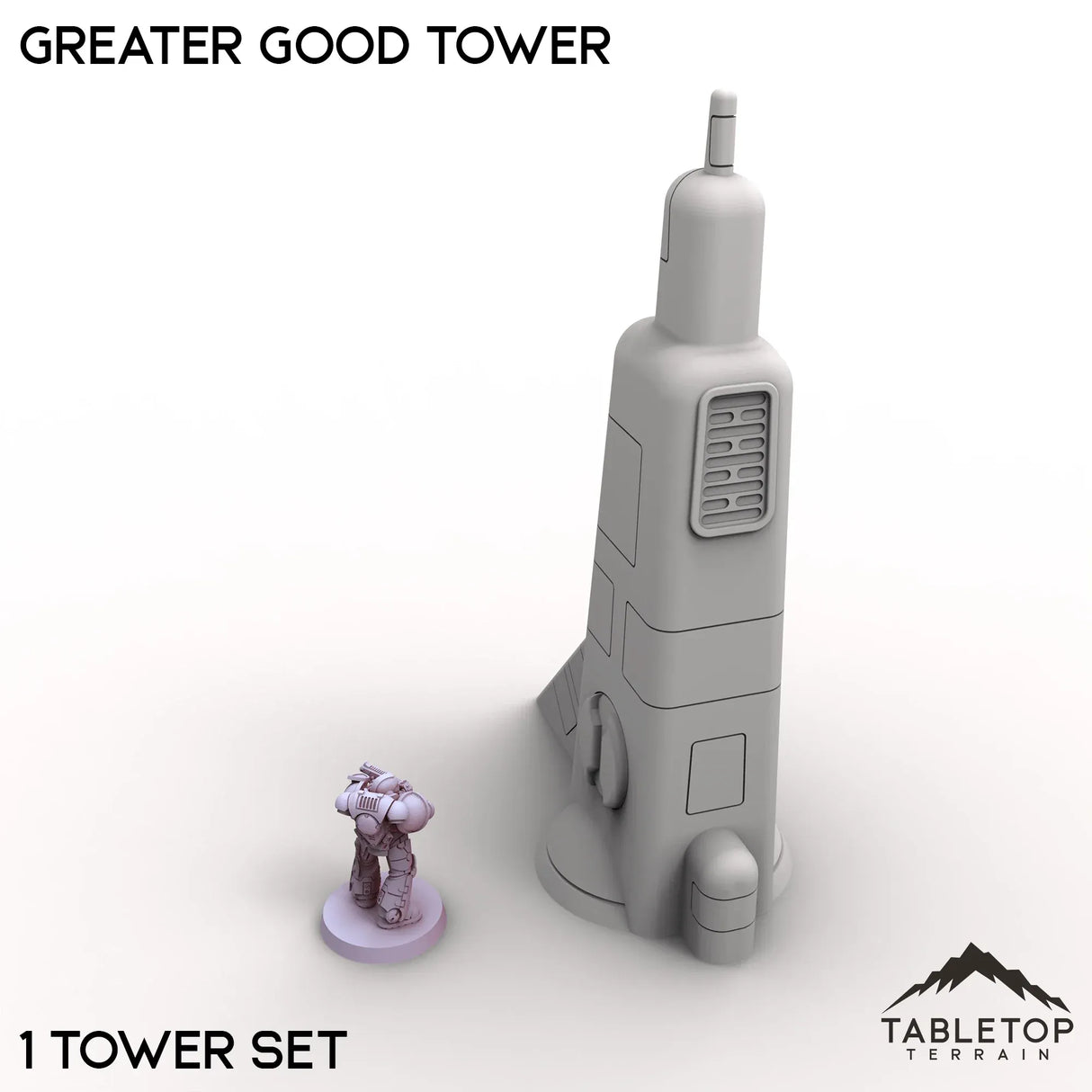 Tabletop Terrain Terrain Greater Good Tower