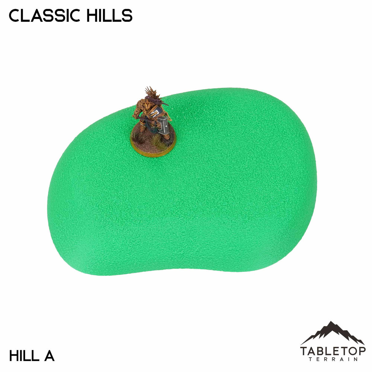 Tabletop Terrain Terrain Green / Hill A Classic Wargaming Hills