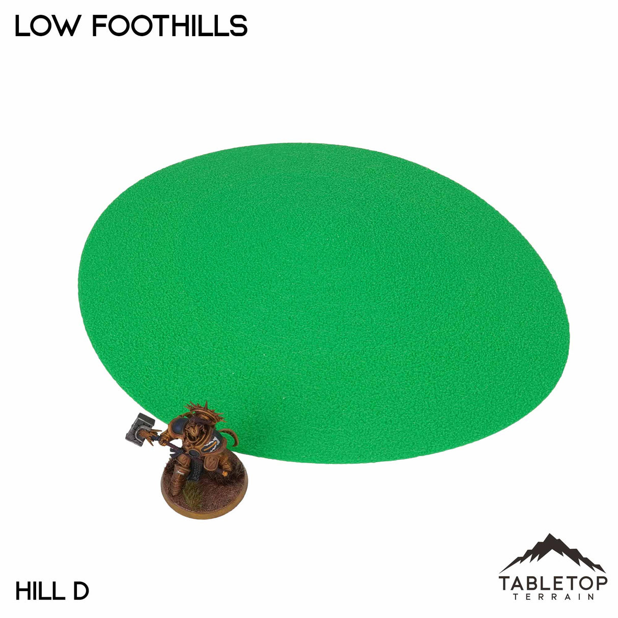 Tabletop Terrain Terrain Green / Hill D Low Foothills Wargaming Hills