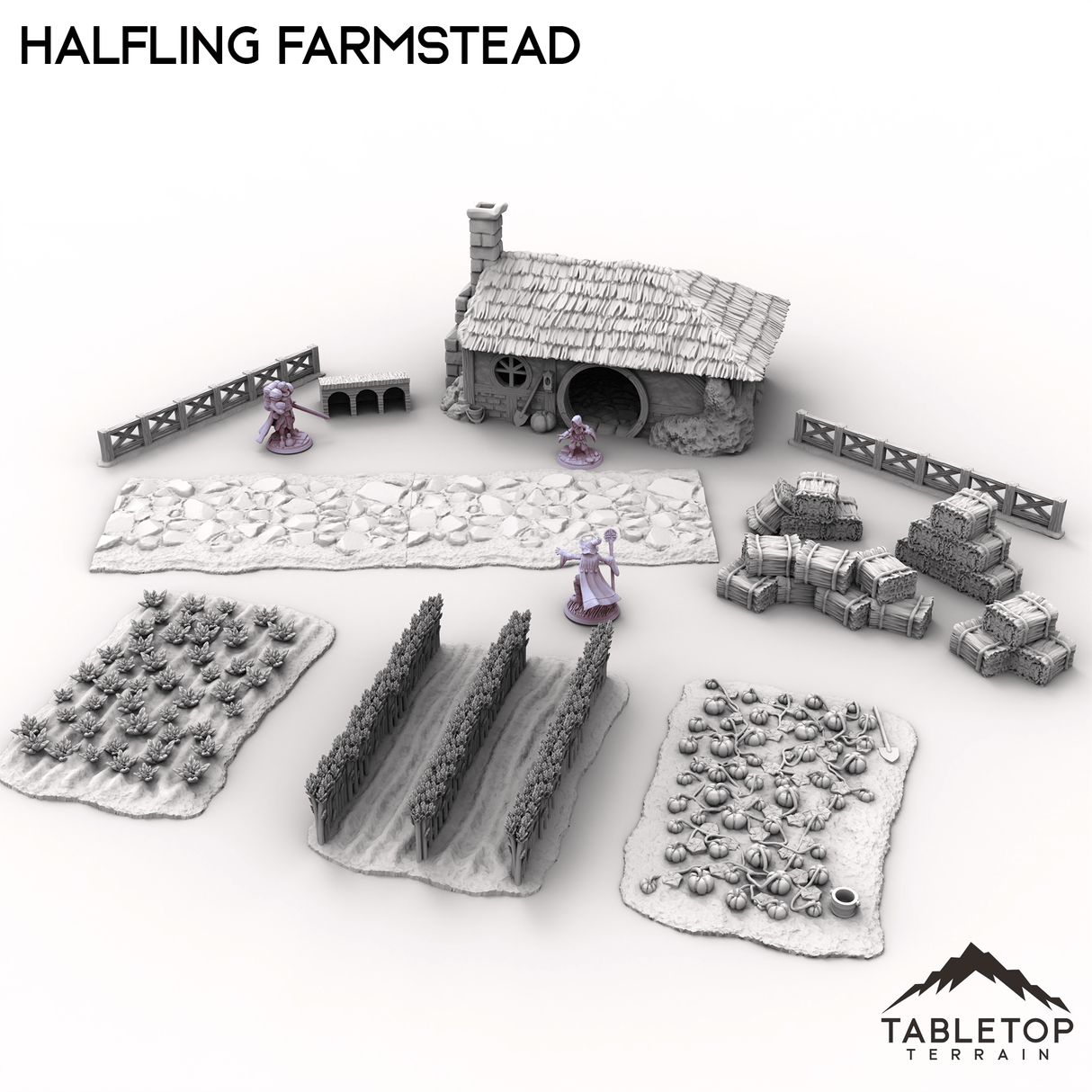 Tabletop Terrain Terrain Halfling Farmstead