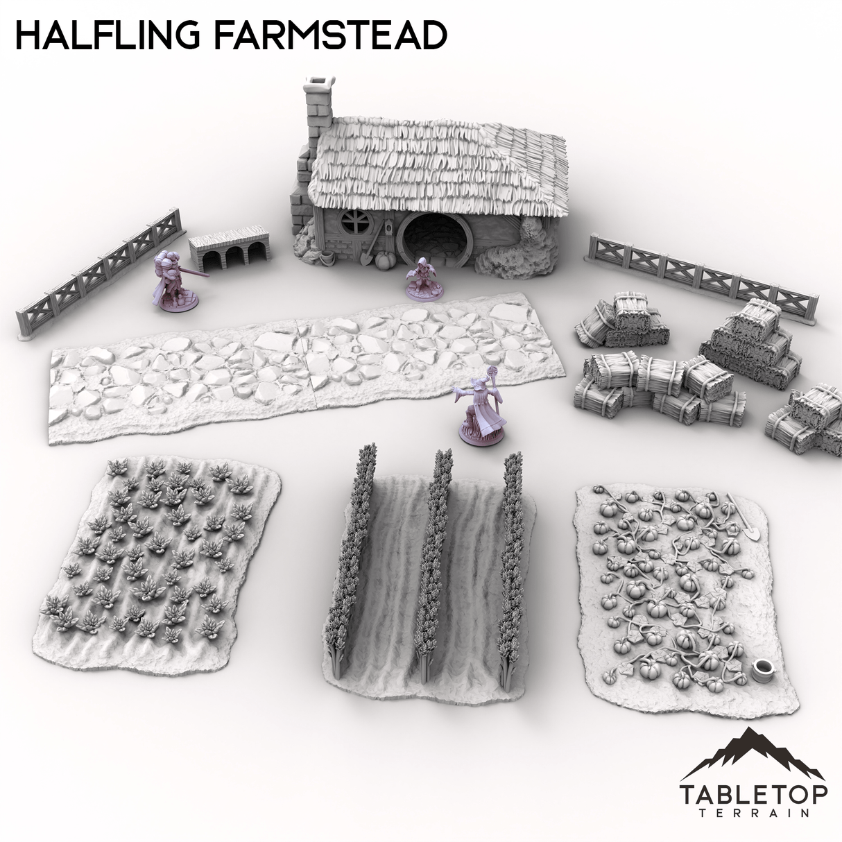 Tabletop Terrain Terrain Halfling Farmstead