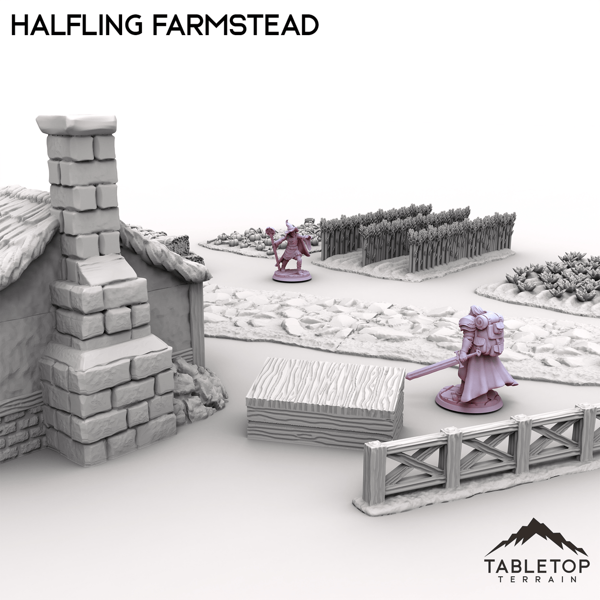 Tabletop Terrain Terrain Halfling Farmstead