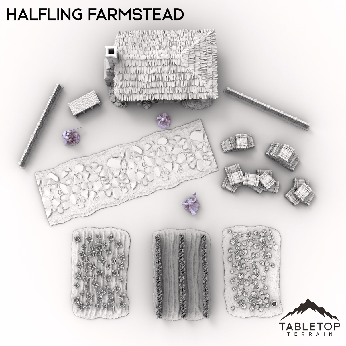 Tabletop Terrain Terrain Halfling Farmstead