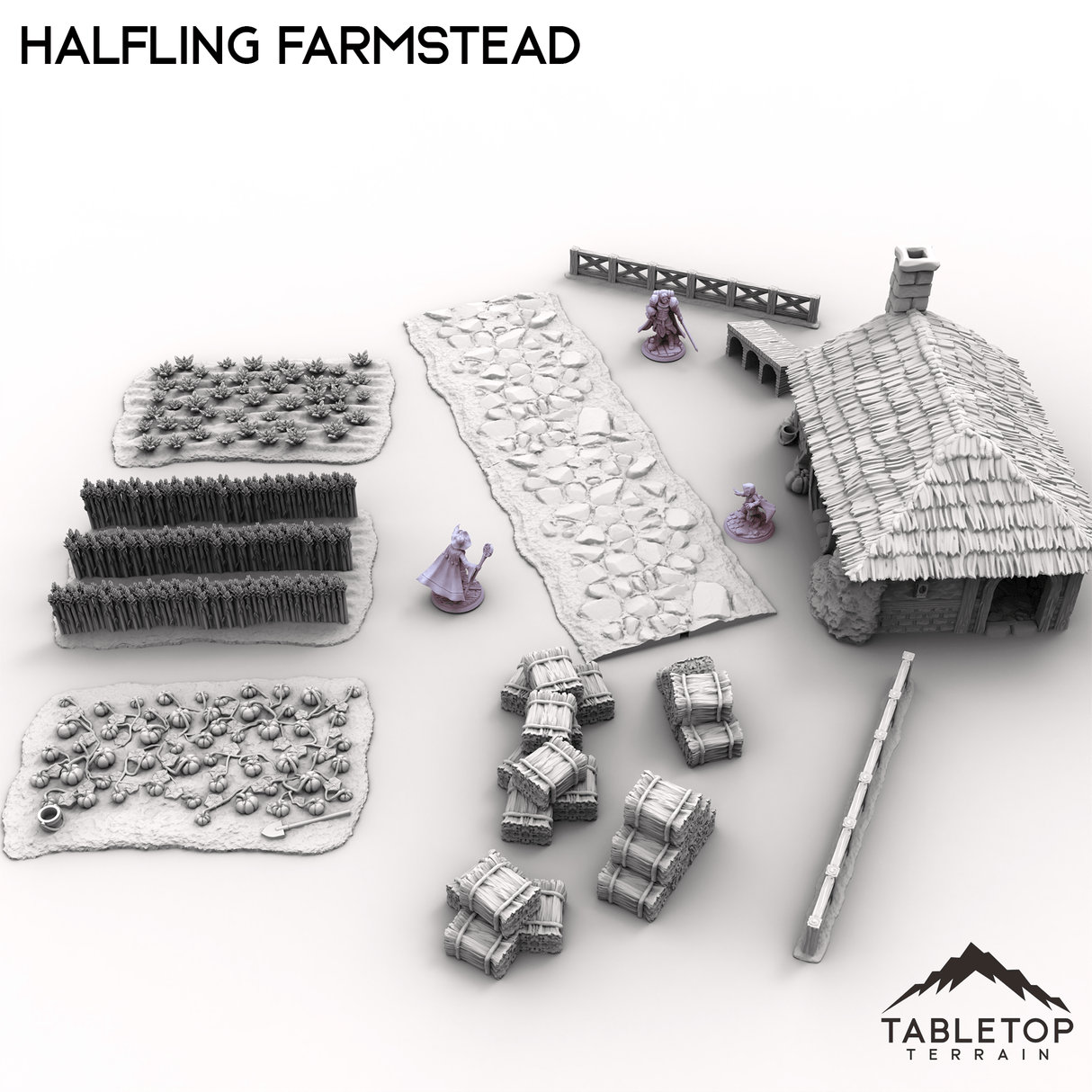 Tabletop Terrain Terrain Halfling Farmstead