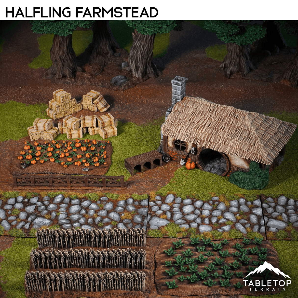 Tabletop Terrain Terrain Halfling Farmstead