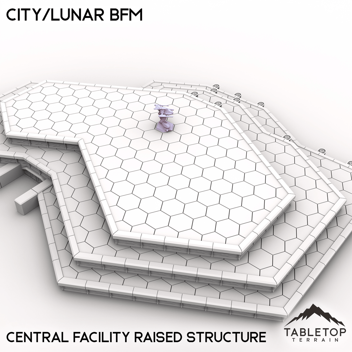 Tabletop Terrain Terrain HEXTECH City/Lunar BFM - City Map Pack
