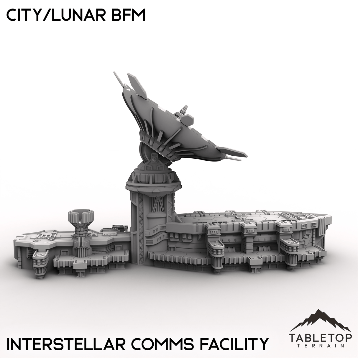 Tabletop Terrain Terrain HEXTECH City/Lunar BFM - City Map Pack