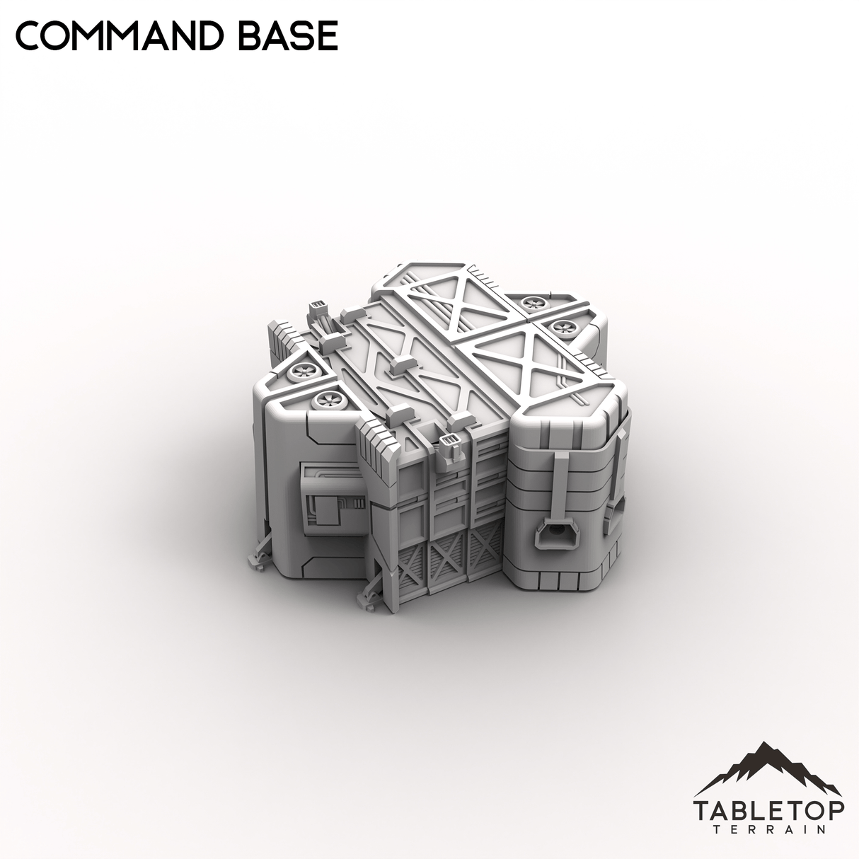 Tabletop Terrain Terrain HEXTECH Command Base - Drop Base Delta