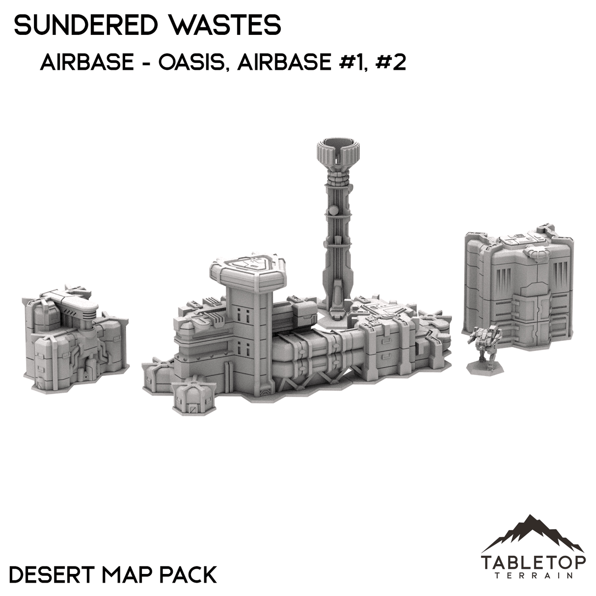 Tabletop Terrain Terrain HEXTECH Sundered Wastes Map Hill Sets - 6mm
