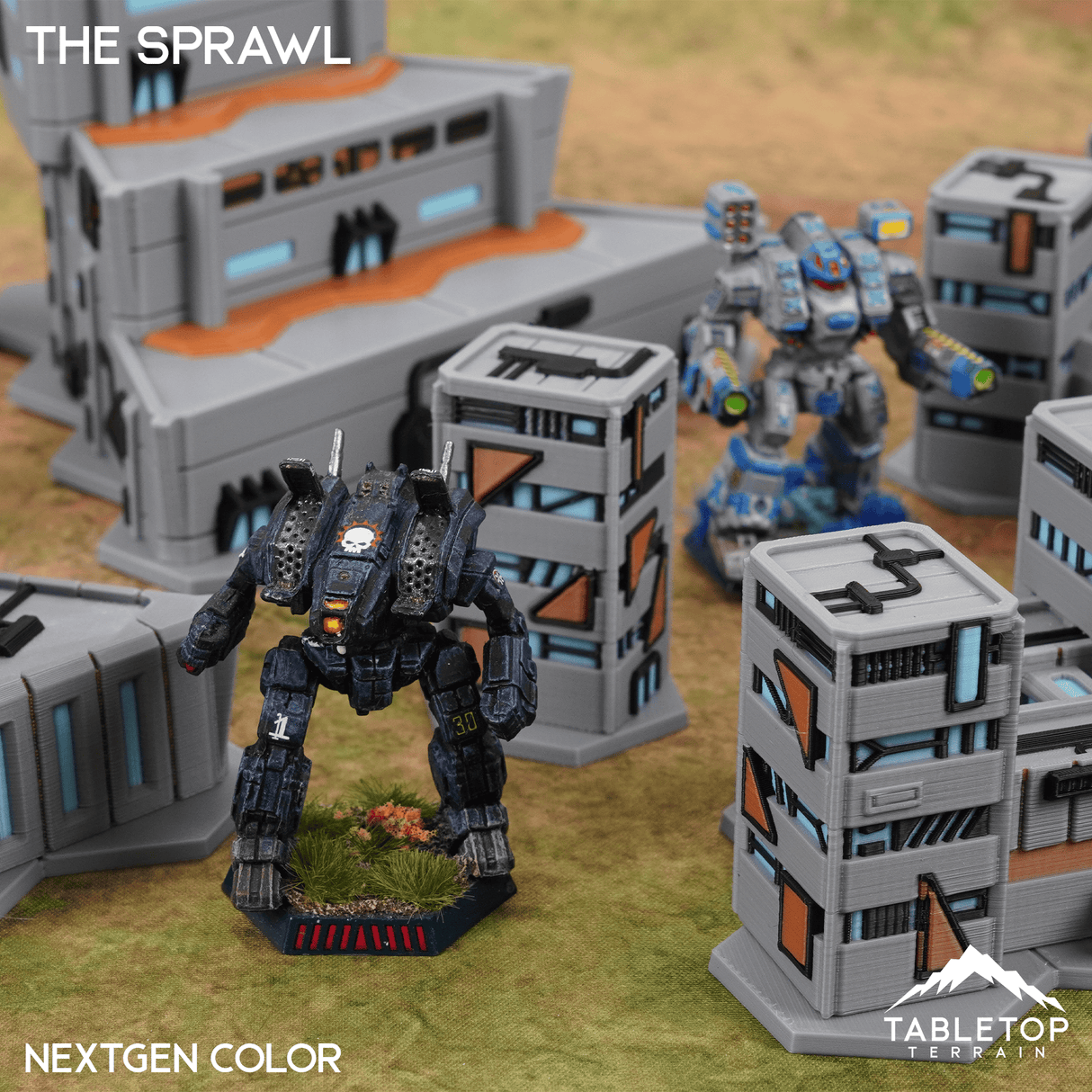 Tabletop Terrain Terrain HEXTECH The Sprawl Trinity City - 6mm