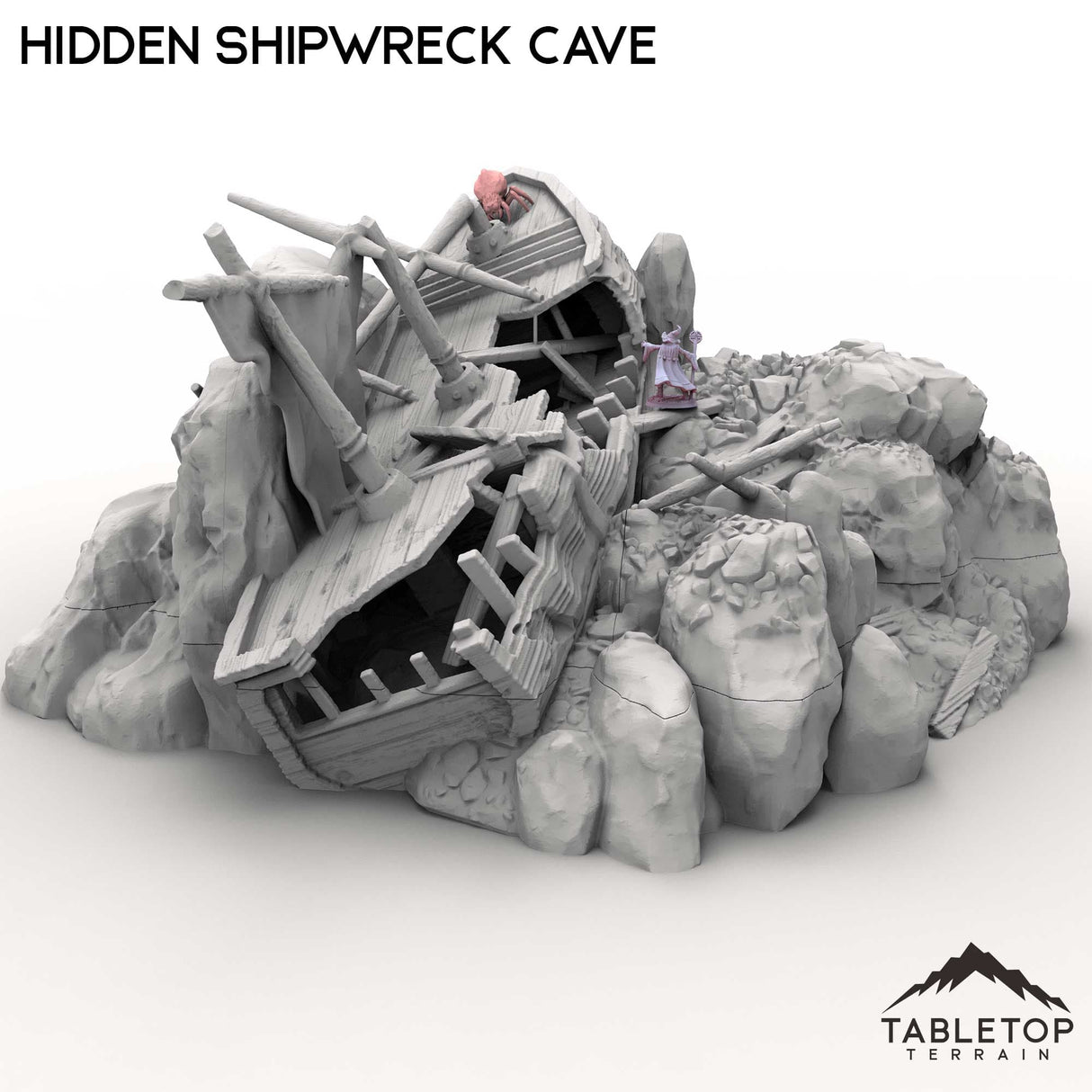 Tabletop Terrain Terrain Hidden Shipwreck Cave