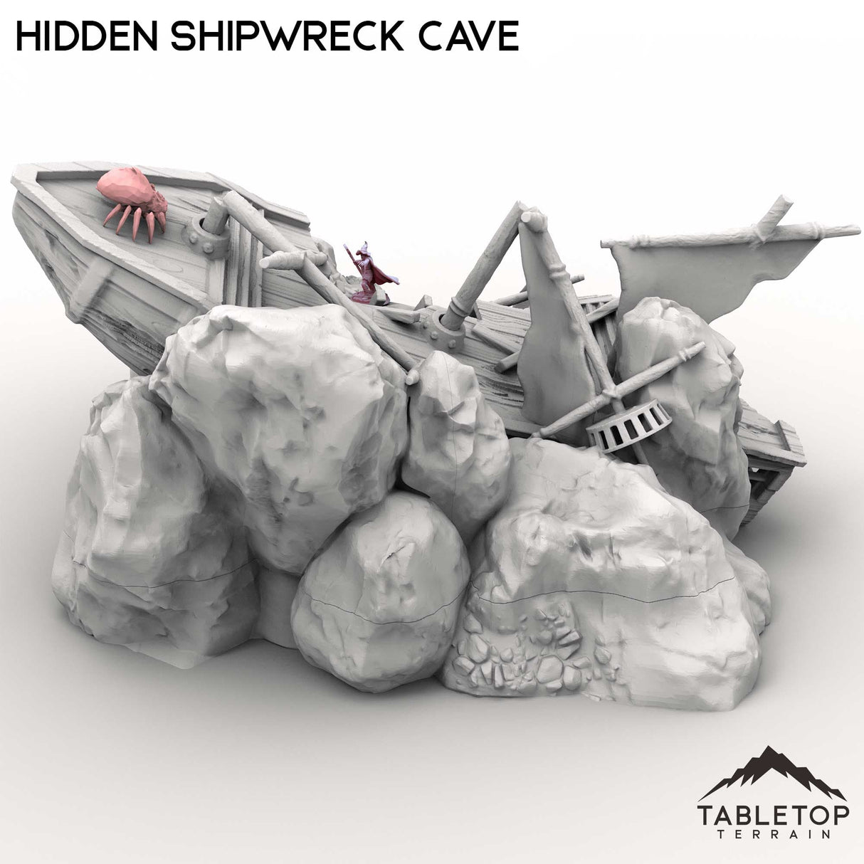 Tabletop Terrain Terrain Hidden Shipwreck Cave