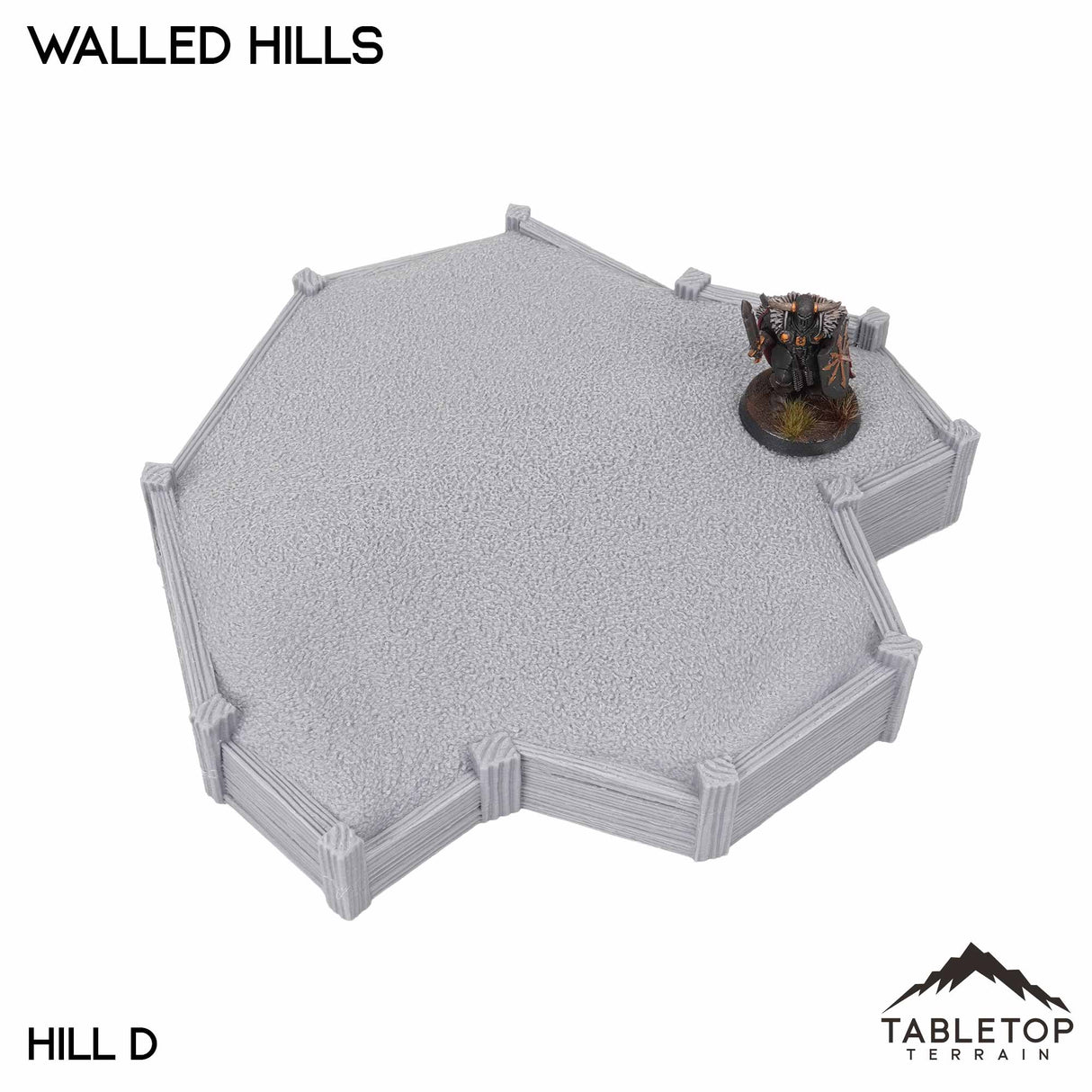 Tabletop Terrain Terrain Hill D Walled Hills Wargaming Hills