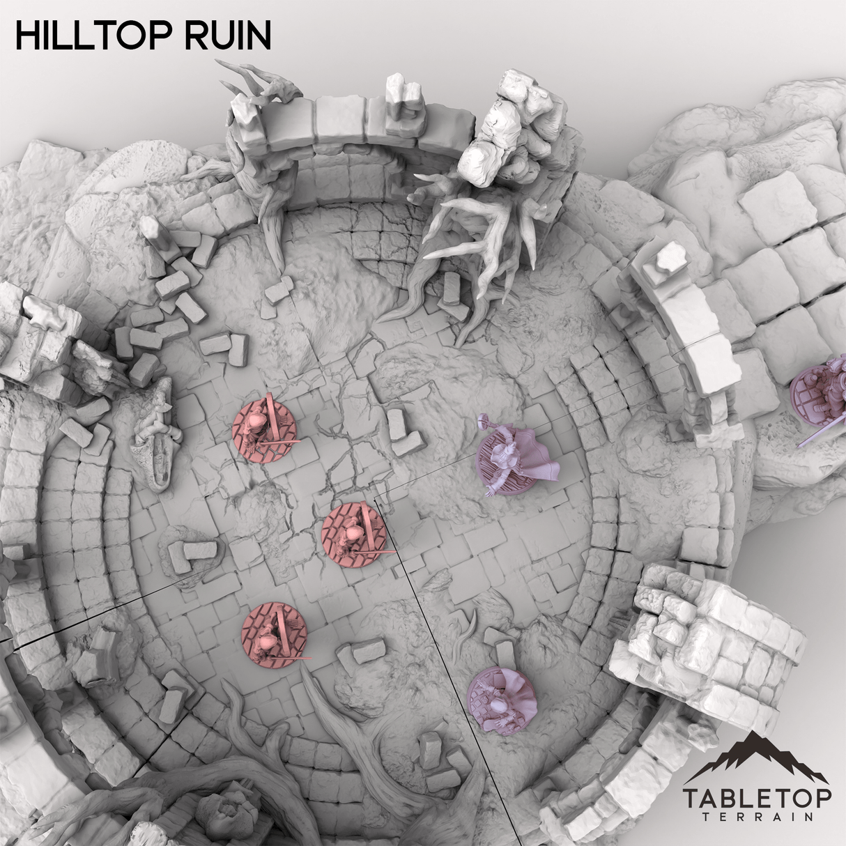 Tabletop Terrain Terrain Hilltop Ruin