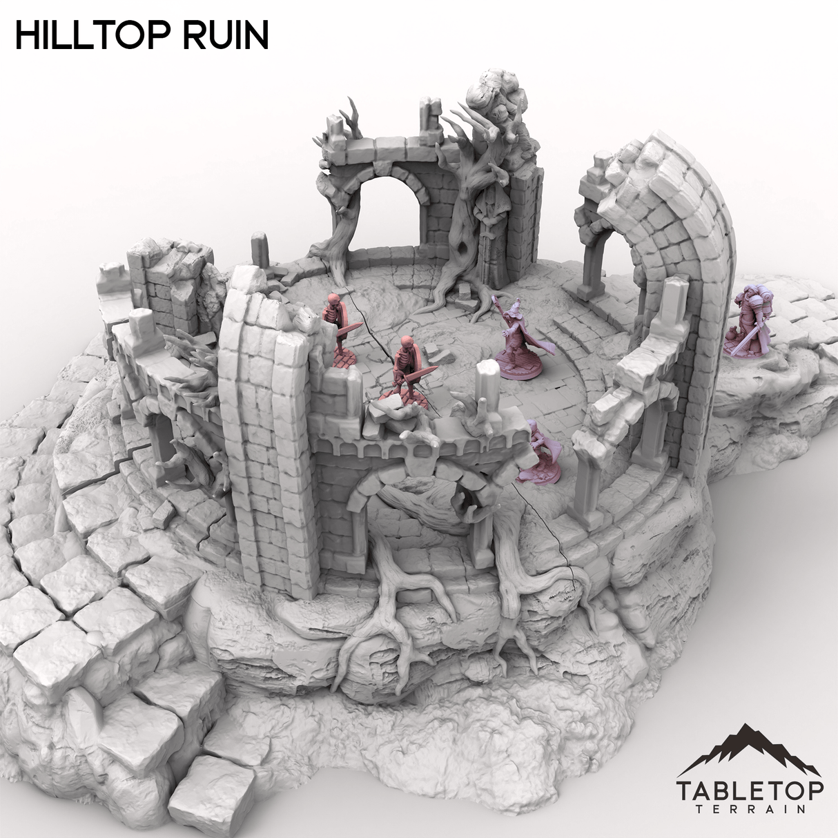 Tabletop Terrain Terrain Hilltop Ruin