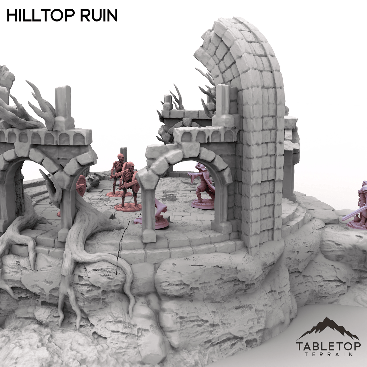 Tabletop Terrain Terrain Hilltop Ruin