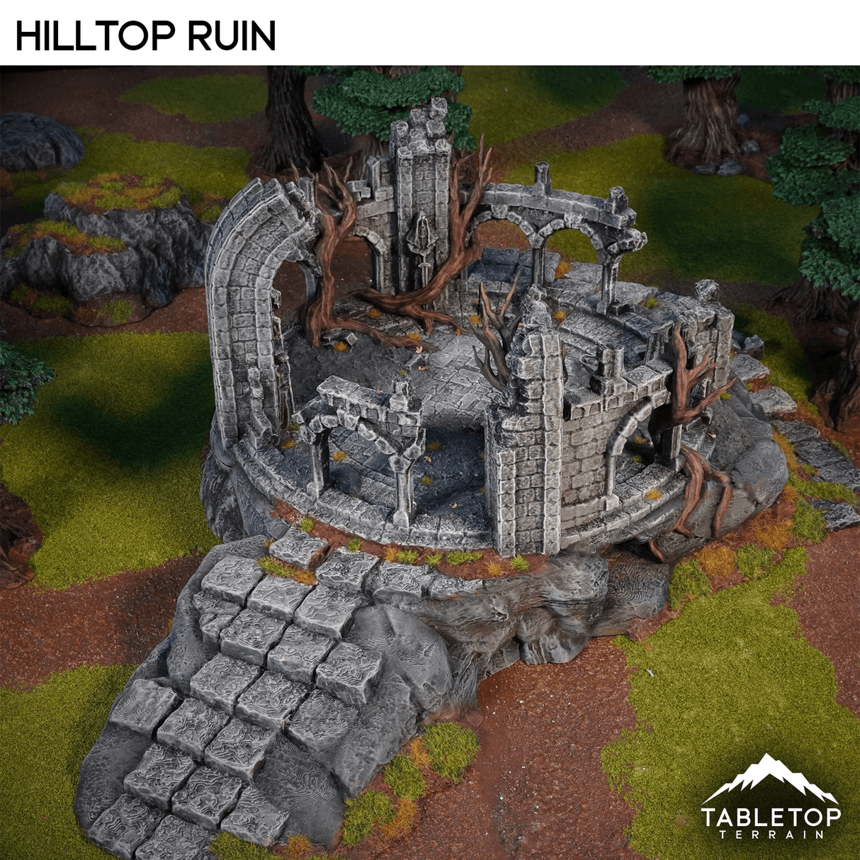 Tabletop Terrain Terrain Hilltop Ruin