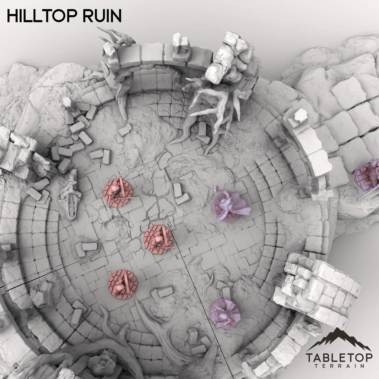 Tabletop Terrain Terrain Hilltop Ruin