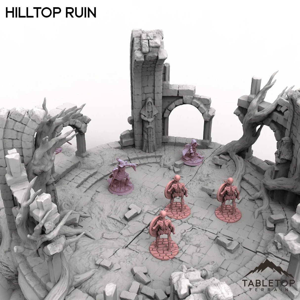 Tabletop Terrain Terrain Hilltop Ruin