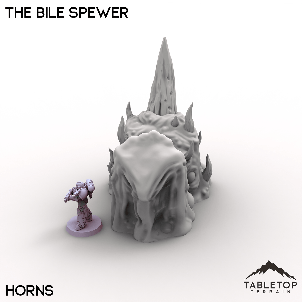 Tabletop Terrain Terrain Horns / 32mm The Bile Spewer