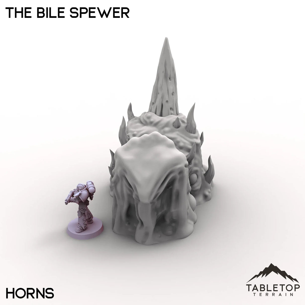 Tabletop Terrain Terrain Horns / 32mm The Bile Spewer