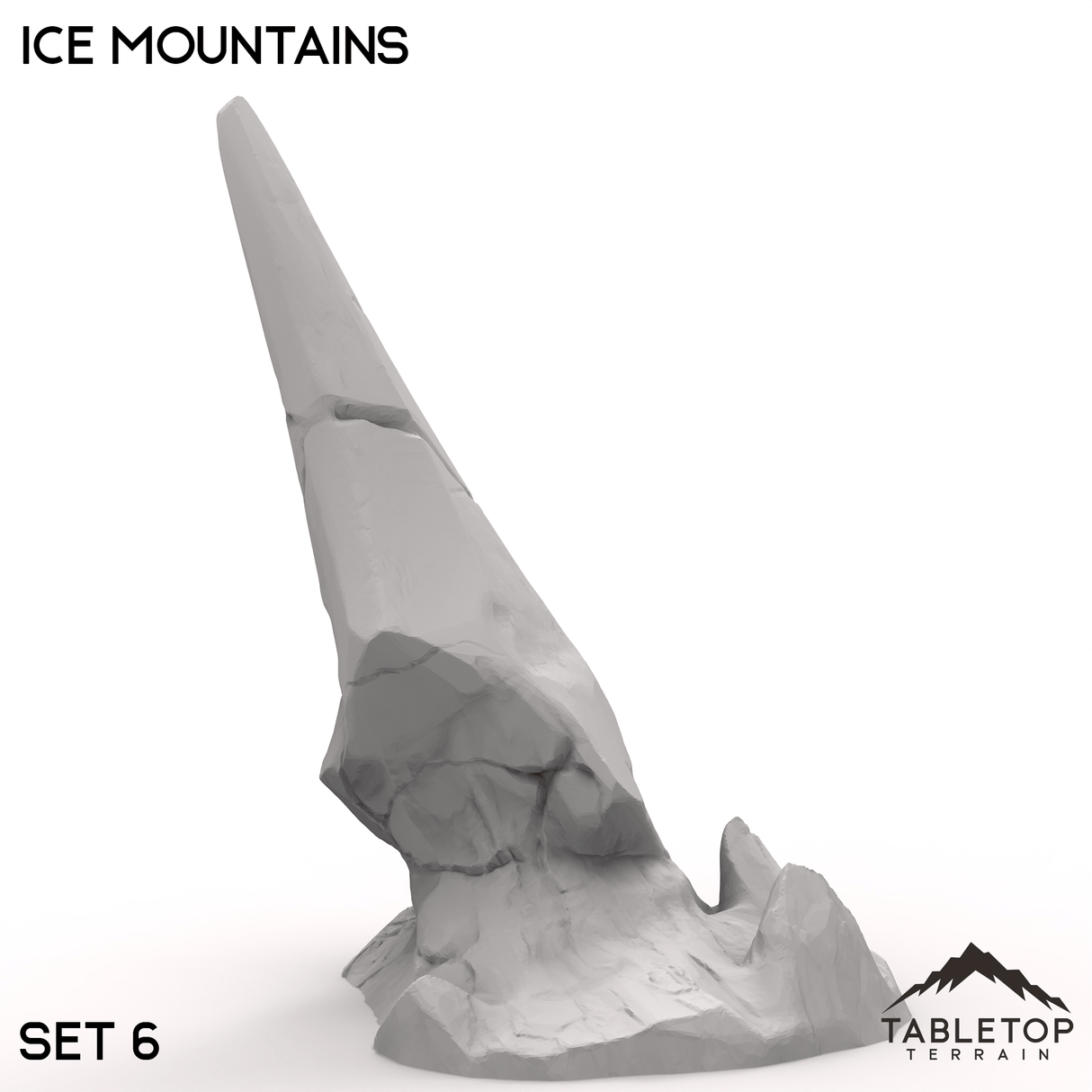 Tabletop Terrain Terrain Ice Mountains