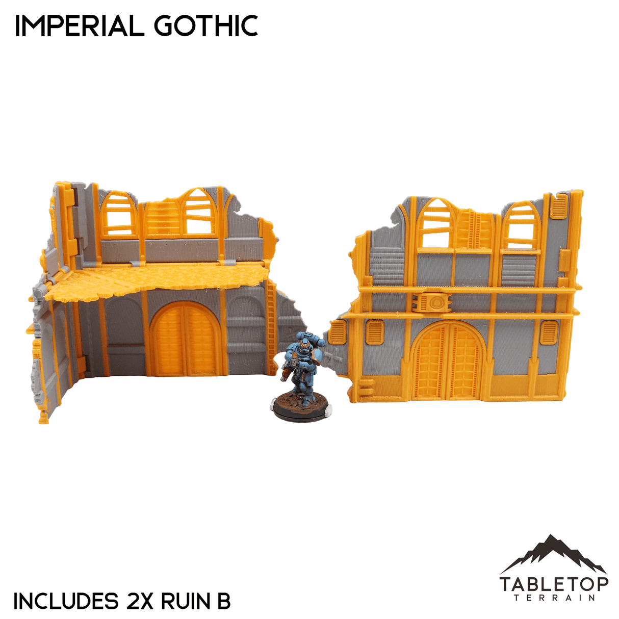 Tabletop Terrain Terrain Imperial Gothic Foldable Multicolor 10e Tournament Terrain