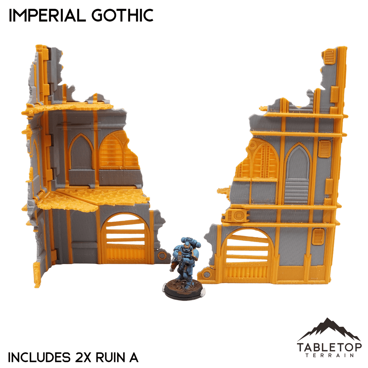 Tabletop Terrain Terrain Imperial Gothic Foldable Multicolor 10e Tournament Terrain