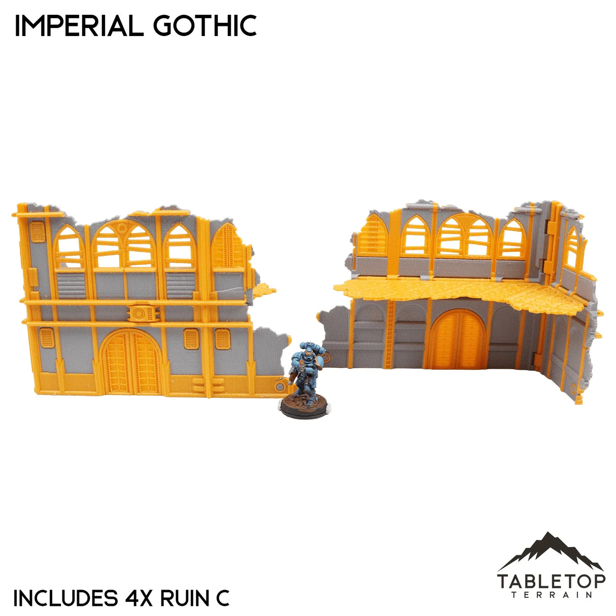 Tabletop Terrain Terrain Imperial Gothic Foldable Multicolor 10e Tournament Terrain
