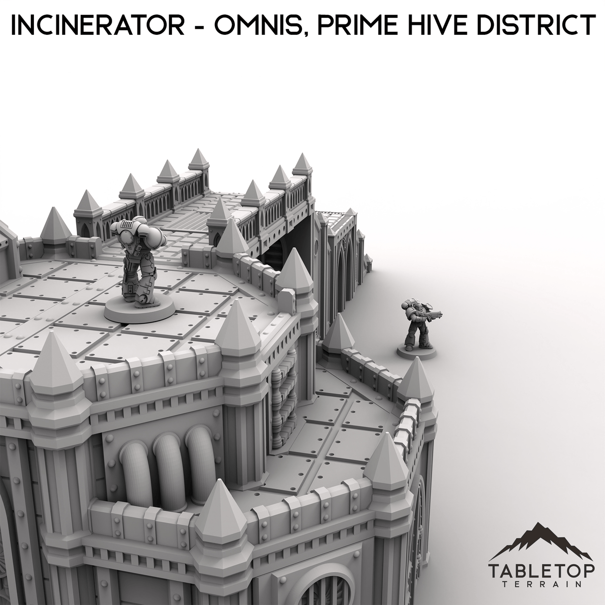 Tabletop Terrain Terrain Incinerator - Omnis, Prime Hive District