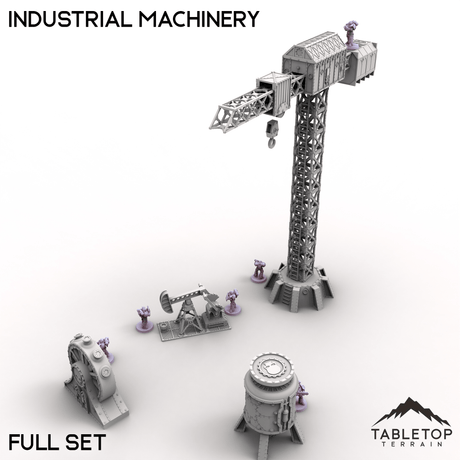 Tabletop Terrain Terrain Industrial Machinery